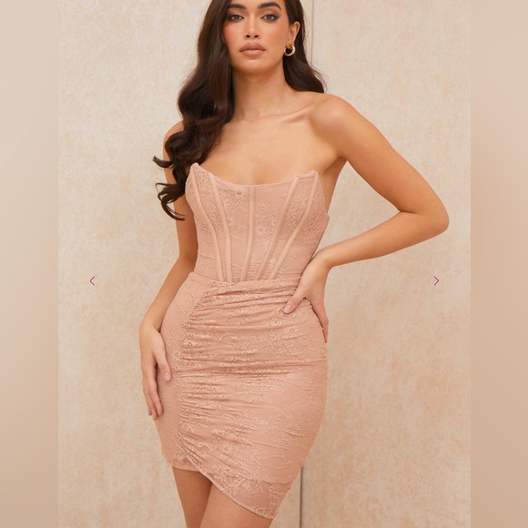 House of CB Dresses & Skirts - House of CB ‘Czarina’ Nude Mini Dress 👗😍 S ✨